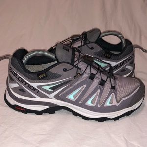 SALOMON X-Ultra 3 Low GTX Hiking Shoes Womens 8.5
